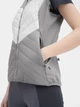 Теплый жилет короткий женский 4F Vest F037 4FSS23TVESF037-25S S Серый (5904698165544) - изображение 5