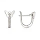 Сережки срібні Фантазія з фіанітами Silver Style (24571.12 sku:2300104018269) - зображення 1