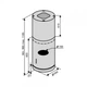 Вытяжка ventolux isola cilindro 35 x (1400) st - изображение 4