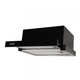 Витяжка ventolux garda 45 bk (700) led 2s - зображення 1