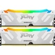 Модуль памяти для компьютера ddr5 32gb (2x16GB) 8000 MHz Renegade rgb White xmp Kingston Fury (ex.HyperX) (kf580c38rwak2-32) - изображение 1