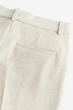 Жіночі штани H&M 209771-4 36(165/68) бежевий 2097710003 - изображение 2