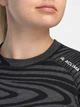 Термокофта женская зимняя Aclima WarmWool 110045 S Черная с серым (7034041123117) - изображение 3