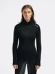 Термокофта женская зимняя Aclima WarmWool 110868 L Черная (7034041130924) - изображение 1