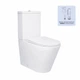 Унітаз підлоговий Qtap Swan Ultra Quiet із сидінням Soft-close 640x360x835 мм QT16222182TW White - зображення 1