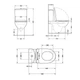 Унітаз підлоговий Qtap Jay Ultra Quiet із сидінням Soft-close 640x360x835 мм QT07222175TW White - зображення 3