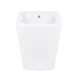 Биде напольное Qtap Crow 545х360х410 White QT05443370W - изображение 3
