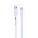 Кабель USB Remax RC-001i, USB to Lightning (1m) white - зображення 1