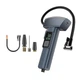Автокомпрессор RIAS SW-201 портативный с аккумулятором и LED-подсветкой 4000mAh Black-Grey (3_07793) - изображение 1