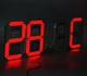 Настінний LED годинник CHI-HAI червоний, L1-B - зображення 5
