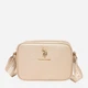 Сумка крос-боді через плече жіноча маленька U.S. Polo Assn 27V0047-AA00A Champagne (786662512623) - зображення 1