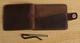 Затискач для купюр шкіряний Shvigel leather-13786 Коричневий - зображення 6