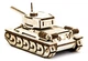 Механічний дерев'яний 3D пазл SUNROZ Танк T-34127 ел. (SUN1750) - зображення 5