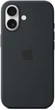 Чохол панель силіконовий OEM Premium Silicone case with Magsafe MagFit Magnetic Ring для Apple iPhone 17 (6.3") Black - зображення 8
