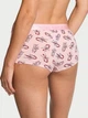 Жіночі трусики Victoria Secret (43652955162812) Logo Cotton Boyshort XL рожеві - зображення 2