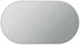 Зеркало Juventa Aluminum Simple AlumSMOv-50 в белой раме без подсветки 900х500 - изображение 3