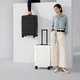 Чемодан Xiaomi Ninetygo Business Travel Luggage 28" 100 л Белый (6941413216838) - изображение 6