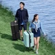 Чемодан Xiaomi Ninetygo Ripple Luggage 29' 116 л Белый (6941413222327) - изображение 5