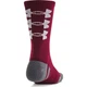 Шкарпетки Under Armour PERFORMANCE TECH 3PK CREW SOCKS чорні, бордові, оранжеві (3 пари) XL 1379515-625 - зображення 4