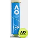 Набор мячей для тенниса Dunlop AUSTRALIAN OPEN 4B желтый (4 штуки) 601602 - изображение 3