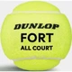 Набор мячей для тенниса Dunlop FORT ALL COURT TS 4B желтый (4 штуки) 601607 - изображение 2