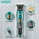 Триммер VGR V аккумуляторный с USB машинка для стрижки волос и бороды 5 Вт универсальный IPX7 синий (I69) - изображение 5