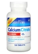 Вітаміни 21st Century Calcium Citrate Maximum + D3 120 таблеток - зображення 1