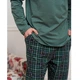 Пижама мужской с штанами 2XL хаки 19273 - изображение 5