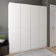 Комплект шкафов для одежды Doros Промо (2 шт.) 180х48х204 см Белый (DRS-011207) - изображение 4