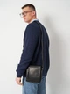 Чоловіча шкіряна сумка через плече Visconti S7 Messenger Bag A5 (Black) - зображення 9