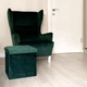 Пуф для зберігання велюровий TH-05 GREEN - зображення 4