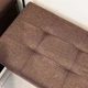 Пуф подвійний для зберігання текстильний TH-04 BROWN - зображення 7