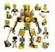 Конструктор Титан Часы Titan Clockman figures 12 в 1 — 330 деталей, сборные фигурки и большой робот, набор для детей 6+ - изображение 2
