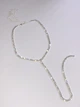 Ланцюжок-чокер зі стразами Honey Fashion Accessories сріблястий (12-245) - изображение 12