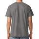 Базовая мужская футболка Gildan Light Cotton серая 2XL - изображение 4