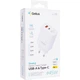 Сетевое зарядное устройство Gelius Stratus GP-HC068 45W (1Type-C+1USB-A) White - изображение 6