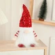 Новогодняя игрушка Lesko Гном A1 Red 30*14 с подсветкой Рождественский декор - изображение 2