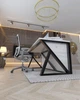 Стіл керівника в стилі лофт EcoLoft Консул DSP-1311-2 Дуб Кортона - зображення 3