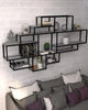Настенный стеллаж в стиле лофт EcoLoft Мозаика DSP-1305-10 - изображение 3