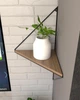 Настенная угловая полка в стиле лофт EcoLoft Вердіна DSP-1312-4 Монтеверде - изображение 3
