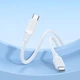 Кабель BOROFONE BX115 Lotto 60W silicone charging data cable C to C White (6941991119699) - изображение 5