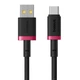 Кабель Baseus Dura Series Fast Charging Cable USB to Type-C 60W 1m Red+Black (P10377802U01-01) - изображение 3