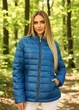 Куртка женская демисезонная No Brand П769 синяя размер S - изображение 1
