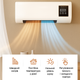 Тепловентилятор настенный мобильный Wall Air Cooler 800 Вт зима лето с пультом 3 режима - изображение 4