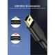 Дата кабель USB 2.0 AM to Mini 5P 0.5m black UGREEN (10354) (342011) - зображення 4