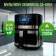 Аэрофритюрница Crownberg CB-5552 5,5 л 2000 Вт сенсорная мультипечь без масла - изображение 2