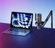 Микрофон BOYA K5 для блогеров (беспроводной+проводной) с RGB подсветкой и стойкой пантографом для стримов и подкастов (51006) - изображение 7