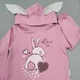 Костюм для дівчаток Зайка Mario Kids 20BO3-36-15 92р Рожевий - изображение 5
