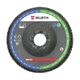 Круг пелюстковий Wurth 1579400526 Red Stripe G60 125*22,2 мм - зображення 1