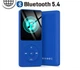 MP3 Плеер Rock Star 01B 1.8" Bluetooth 5.4 HI FI 64gb с внешним динамиком Type C синий - изображение 4